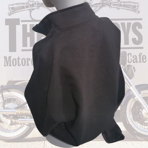 Ladies 1/4 zip Crop Top - Image 3